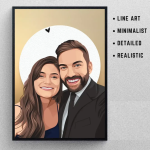 Custom Illustration Personalised Frame