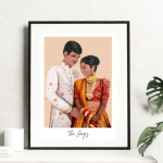 Custom Illustration Personalised Frame