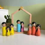 Custom Peg Doll - Friends / Family