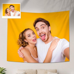 Customized Couple Tapestry