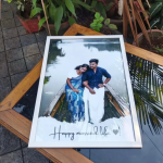 Digital Art Photoframe - Wedding Gift , Anniversary , Birthday