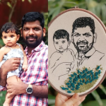 Embroidery Hoop Art (Single Frame)