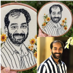 Embroidery Hoop Art (Single Frame)
