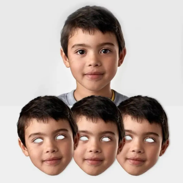Personalized Realistic Photo Face Mask