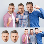 Personalized Realistic Photo Face Mask