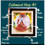 Personalized Wedding Embroidery Kit