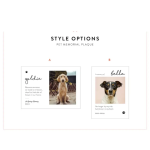 Pet Memorial Photoframe