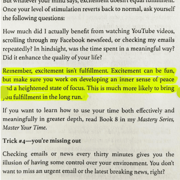 Dopamine Detox : A Short Guide to Remove Distractions and Get Your Brain to Do Hard Things