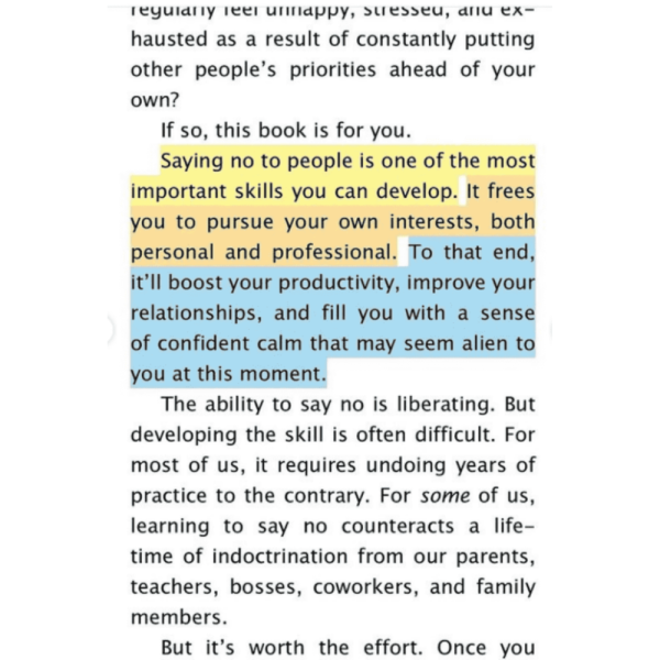 THE ART OF SAYING NO : How To Stand Your Ground, Reclaim Your Time And Energy, And Refuse To Be Taken For Granted