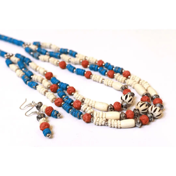 BONE BEAD NECKLACE