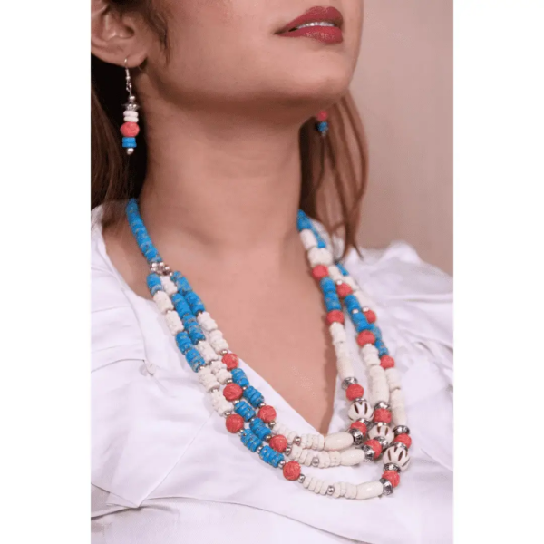 BONE BEAD NECKLACE