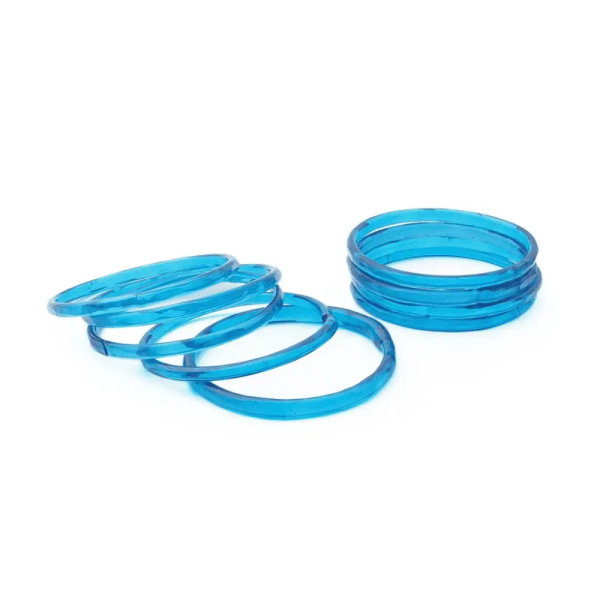 Blue Glass Bangles - Firozabad Bangles