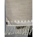 Brown Colour Indian Pashmina Shawl / Throw Unisex - Himachal Pradesh