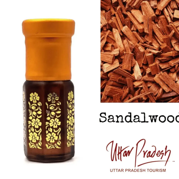 Certified Kannauj Natural Sandalwood / Chadan Attar