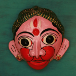Handmade Bal Hanuman Cheriyal Face Mask