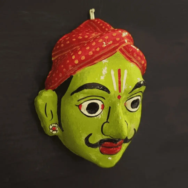 Handmade Classic Cheriyal Face Mask