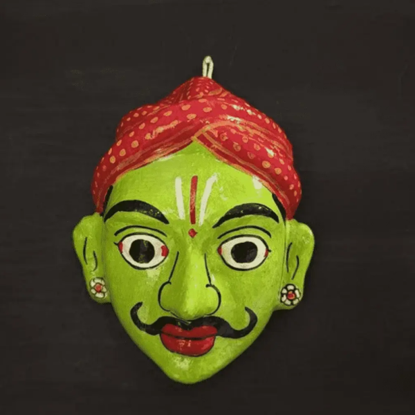 Handmade Classic Cheriyal Face Mask