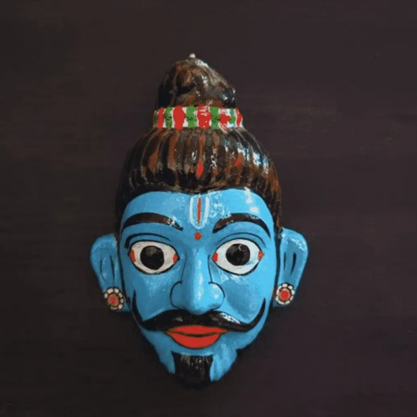 Handmade Shiva Cheriyal Face Mask