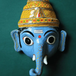 Handmade Vinayak Cheriyal Face Mask