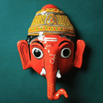Handmade Vinayak Cheriyal Face Mask