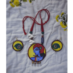Krishna - Hand Painted Jewellery ( 3 Design )