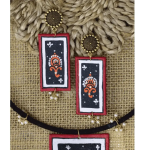 Kurma - Hand Painted Jewellery Avatar of Vishnu