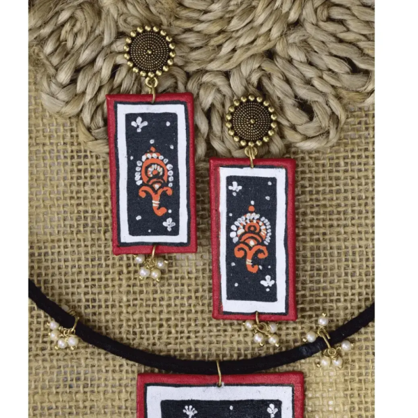 Kurma - Hand Painted Jewellery Avatar of Vishnu