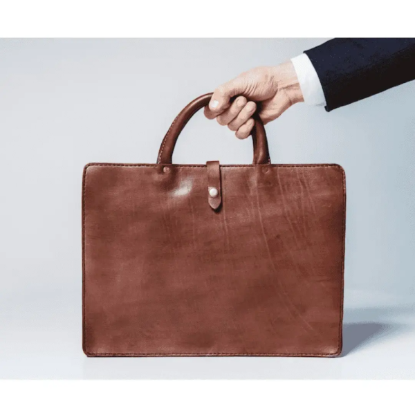 Leather Messenger Bag