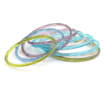 Purple Glass Bangles - Firozabad Bangles