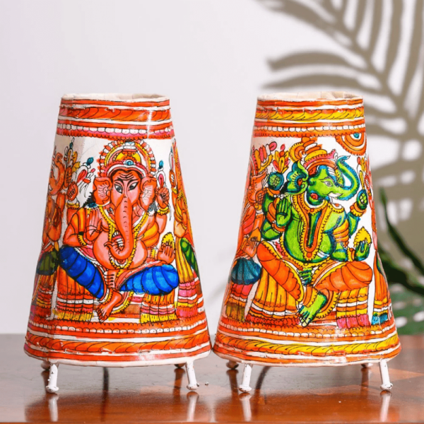 Andra Pradesh Leather Craft Lamp