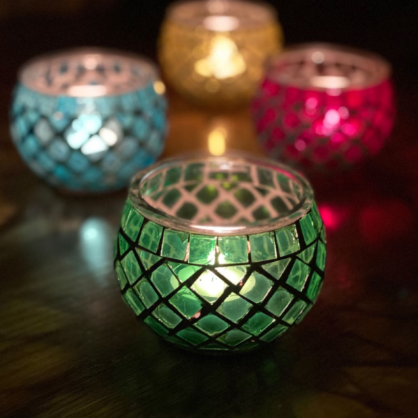 Firozabad Glass "Tea Light Holder"