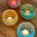 Firozabad Glass "Tea Light Holder"