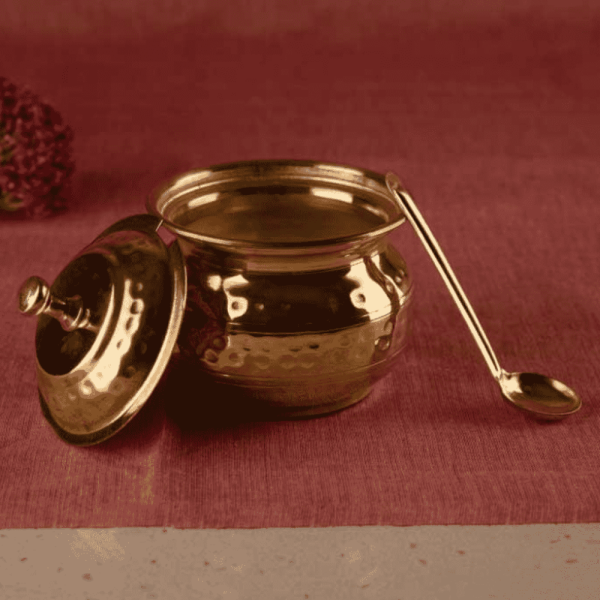 Mirzapur Pital Bartan (Brass Ghee Pot)