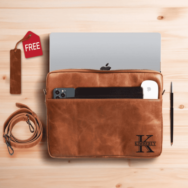 Personalise Kanpur Leather Bag