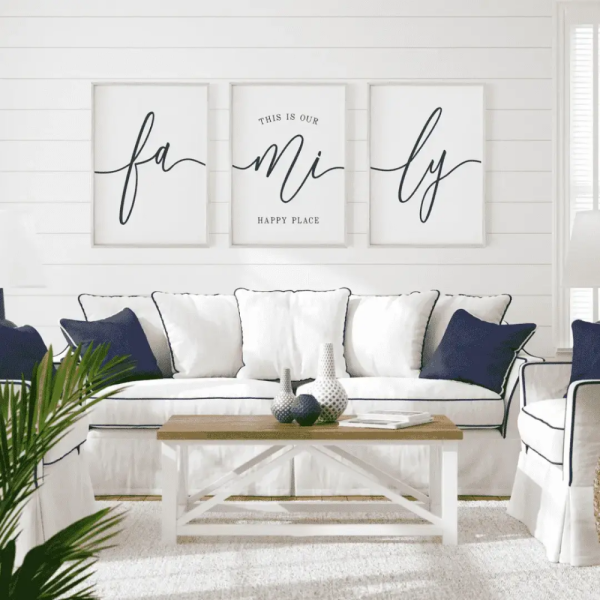 Family Wooden Frame Wall Art