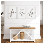 Family Wooden Frame Wall Art