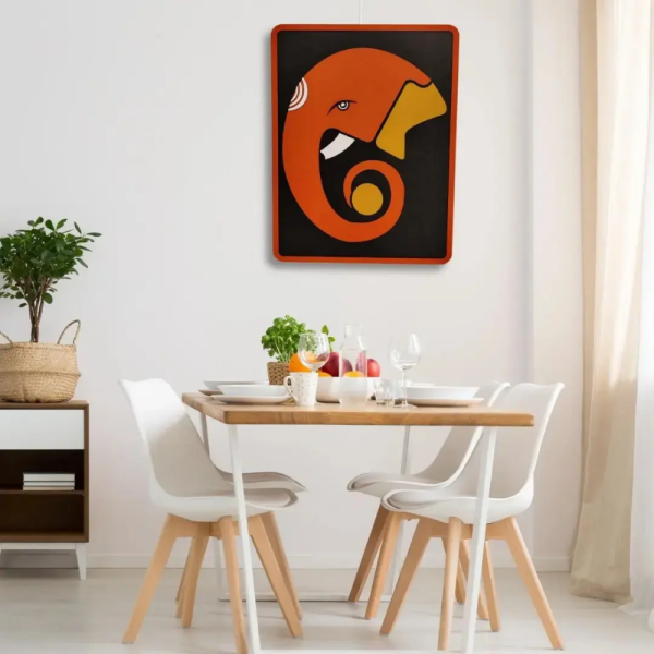 Ganesh Ji Wooden Frame