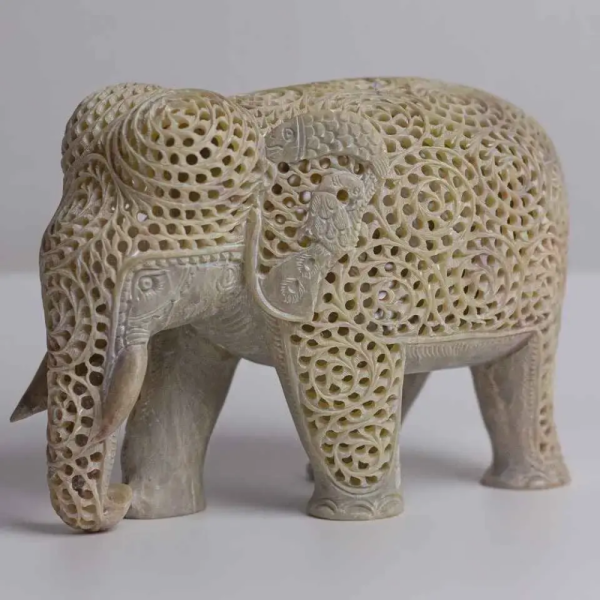 GI Tag - Elephant Stone Carving