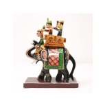 Handmade Wooden Elephant Wooden Lacquerware &Toys - GI Tag (Uttar Pradesh)