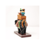Handmade Wooden Elephant Wooden Lacquerware &Toys - GI Tag (Uttar Pradesh)