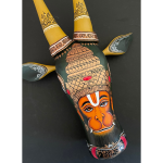 Hanuman Green Wooden Cow Head
