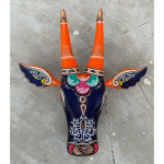 Hanuman Green Wooden Cow Head