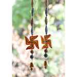 Indian Traditional Wooden Handmade Wall Hanging Toran