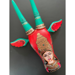 Lakshmi Wooden Cow Head