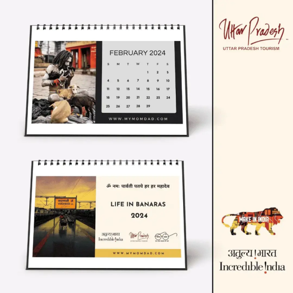Life in Banaras Calendar 2024