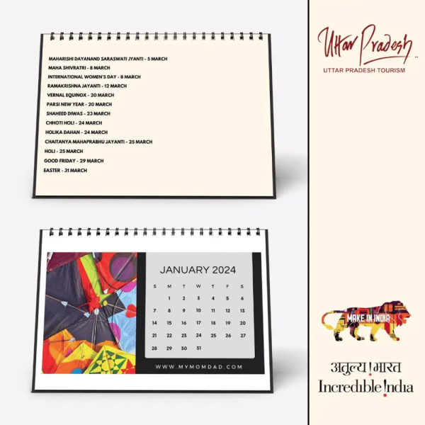 Life in Banaras Calendar 2024