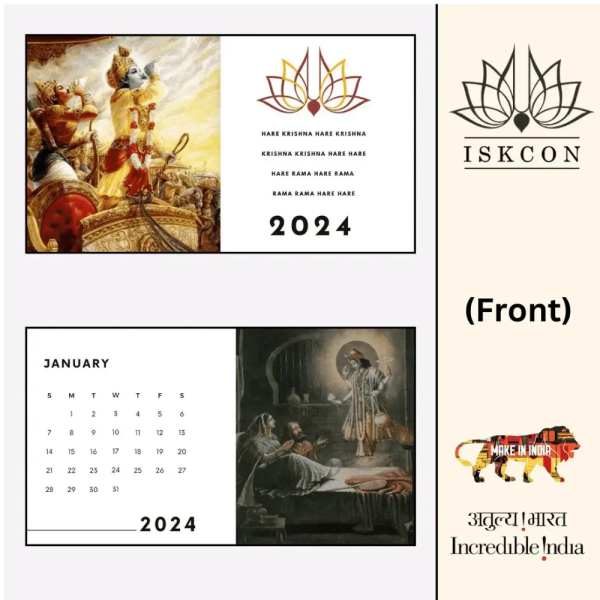 Life in Radhe Krishna Calendar 2024