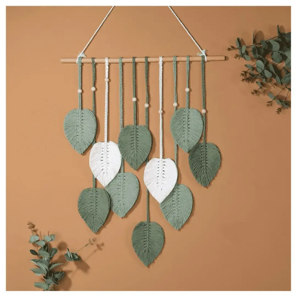 Macrame Leaves Wall Hanging