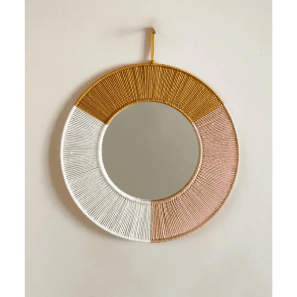 Macrame Mirror - Wall Hanging