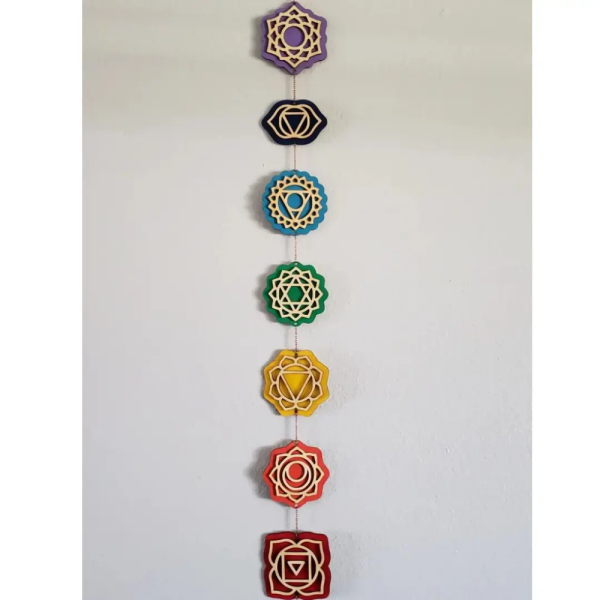 Seven Chakras Wall Hanging